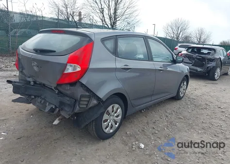 2016 Hyundai Accent Se from USA, damaged, VIN KMHCT5AE7GU242326